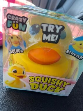 Squishy Duck Toy - Yellow
